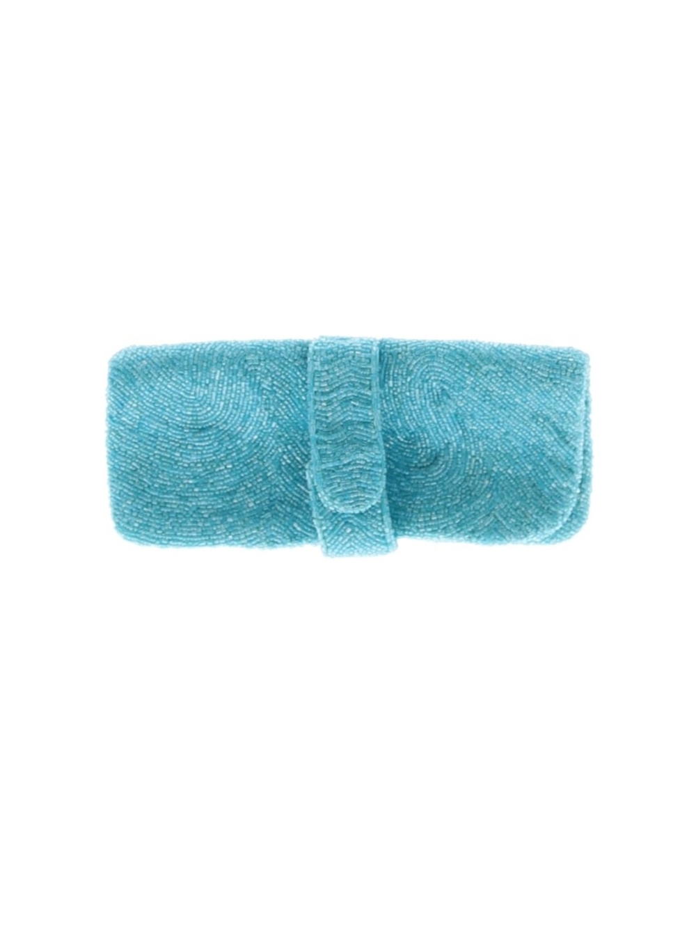 Moyna Turquoise Beaded Clutch Wallet